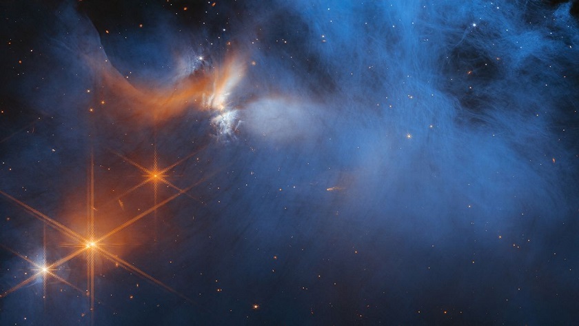 Телескоп Джеймс Уэбб обнаружил замерзшее космическое облако