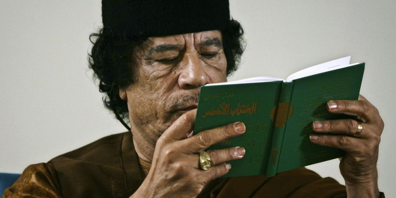 О мудром и благородном Каддафи замолвим слово