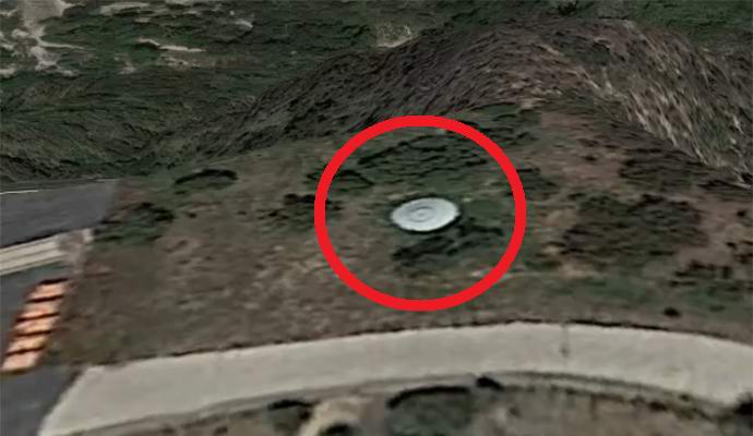 На секретном объекте НАСА припаркована «летающая тарелка»