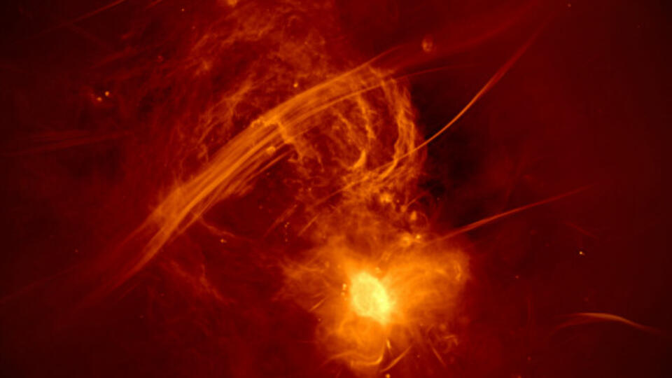 Ученые запечатлели черную дыру в центре Млечного Пути