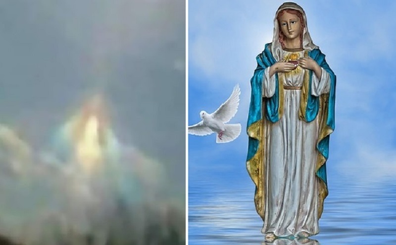 В Аргентине запечатлели в небе образ «Девы Марии»