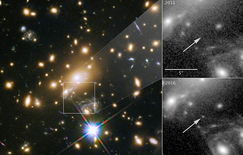 Ученые сфотографировали рекордно далекую звезду