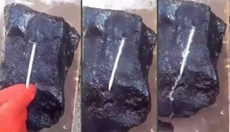 В Мьянме нашли  камень, плавящий металл