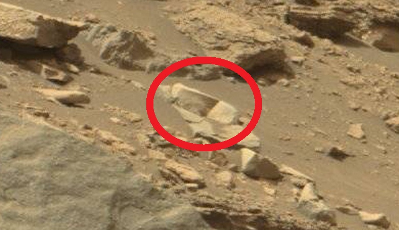 «Мобильный телефон с черепом на экране» обнаружили на снимках Марса