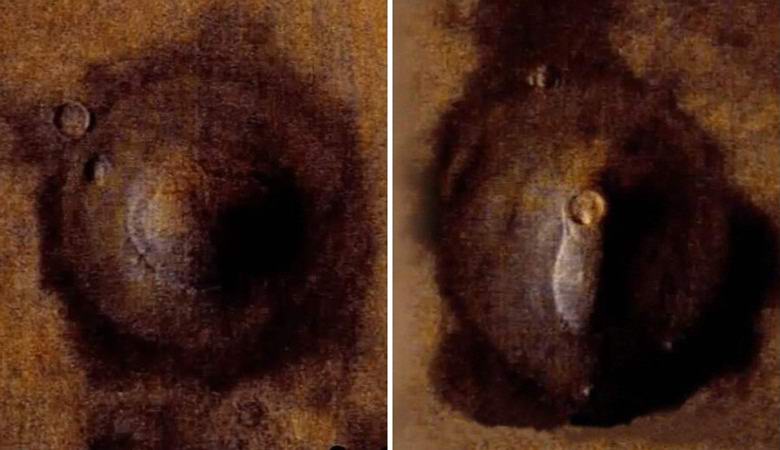 Уфологи обнаружили на Марсе загадочные объекты