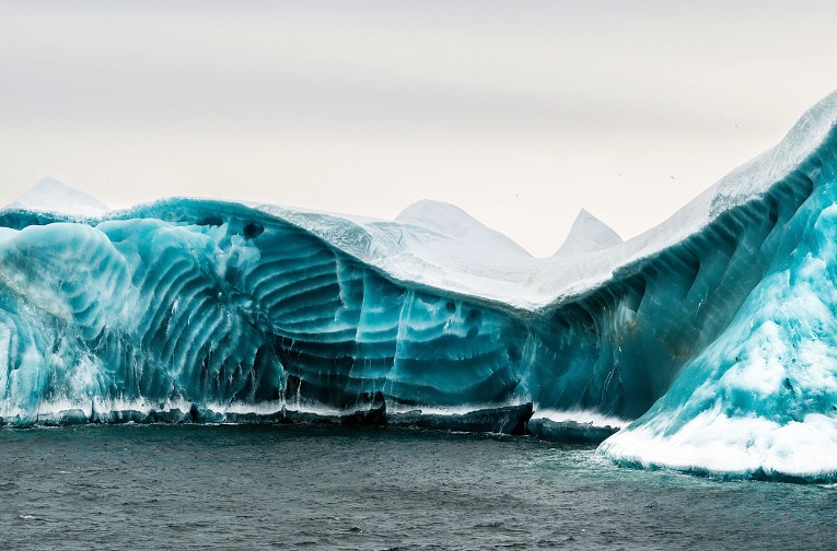 Не все айсберги бывают белого цвета