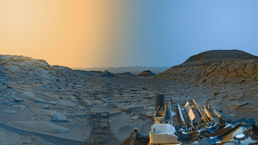 НАСА опубликовало новые впечатляющие снимки поверхности Марса