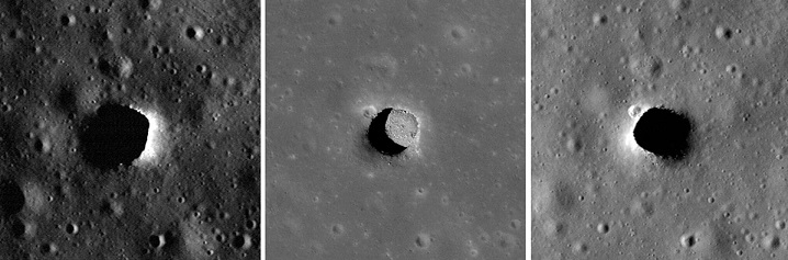 На Луне обнаружили пещеры, где смогут жить люди