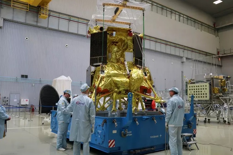Россия готовится отправить станцию «Луна-25» на Южный полюс Луны