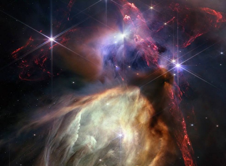 Телескоп Джеймс Уэбб запечатлел область звездообразования возле Земли