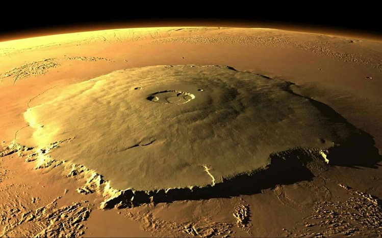 На Марсе обнаружили следы древнего океана и гигантского вулканического острова