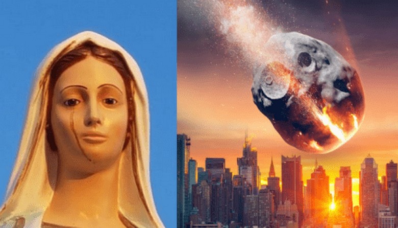 В Италии «заплакала» статуя Девы Марии: нехороший знак