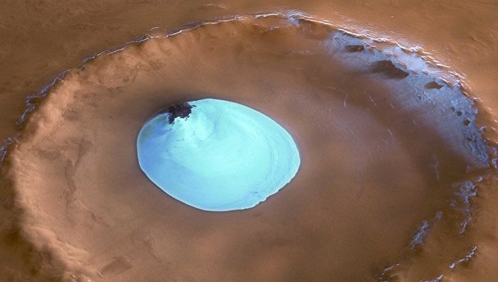 Странные пятна обнаружены на Марсе возле разбитого аппарата Скиапарелли