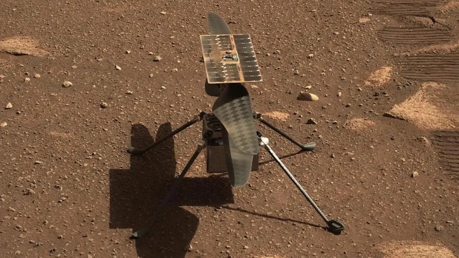 «Посторонний предмет» зацепился за вертолет NASA на Марсе, сообщили исследователи