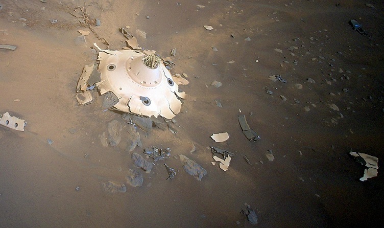 «Посторонний предмет» зацепился за вертолет NASA на Марсе, сообщили исследователи