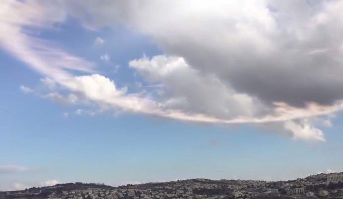 Мистические облака и небесные звуки в Иерусалиме