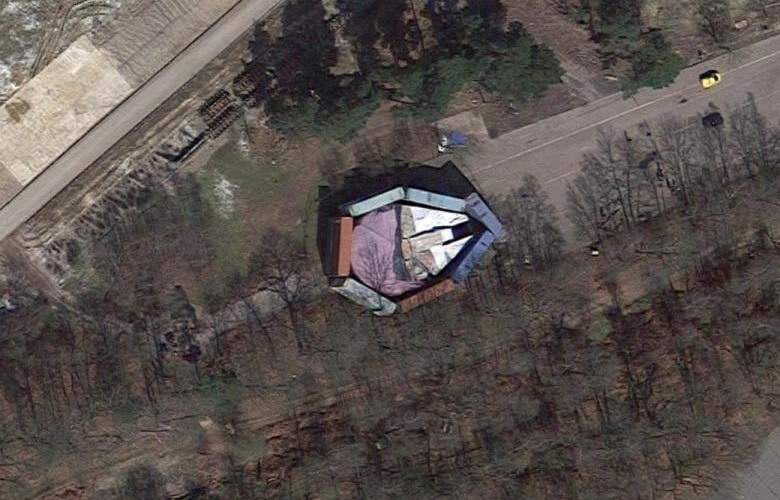 На спутниковом фото нашли корабль из «Звездных войн»
