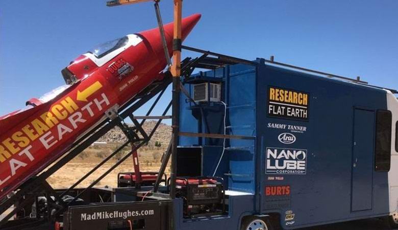 Американец взлетит на самодельной ракете с целью доказательства, что Земля - плоская