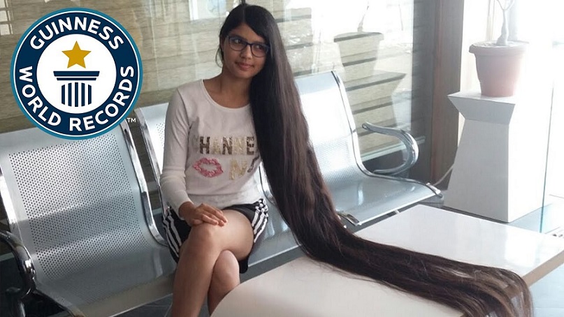 Девушка отрастила самые длинные в мире волосы
