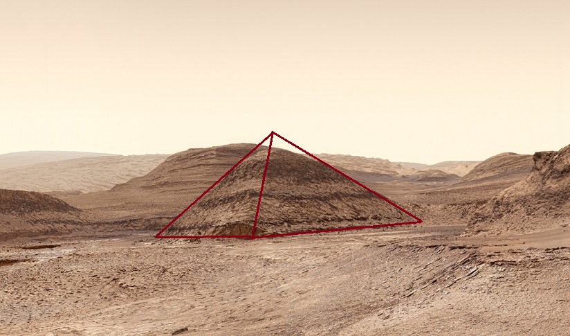 Пирамида на Марсе или снова парейдолия?