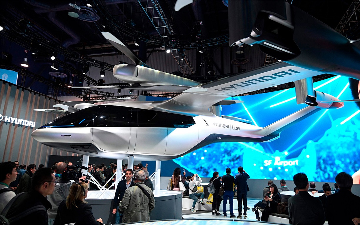 Hyundai планирует запустить летающие такси в США к 2028 году