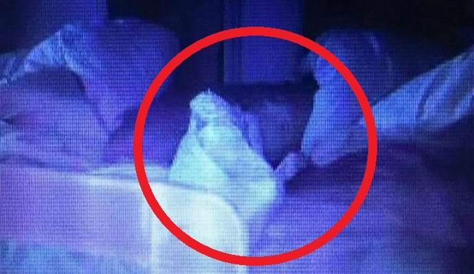 Видеоняня засняла призрак в комнате младенца
