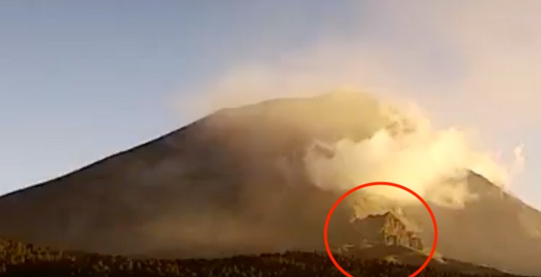 Мексиканский вулкан Попокатепетль приоткрывает свою тайну