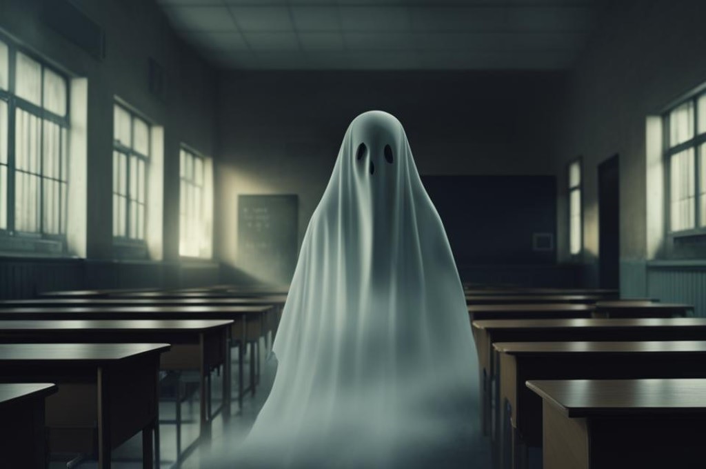 Уборщик в школе Флориды утверждает, что запечатлел призрака на видео
