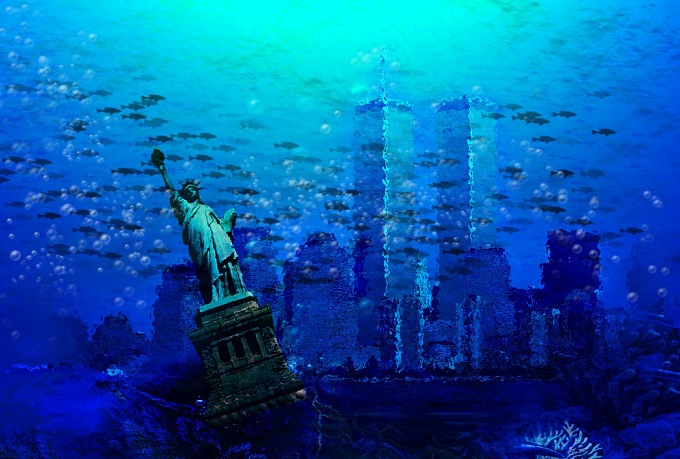 Нью йорк который был водой