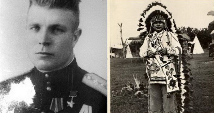 Как советский летчик превратился в вождя индейского племени