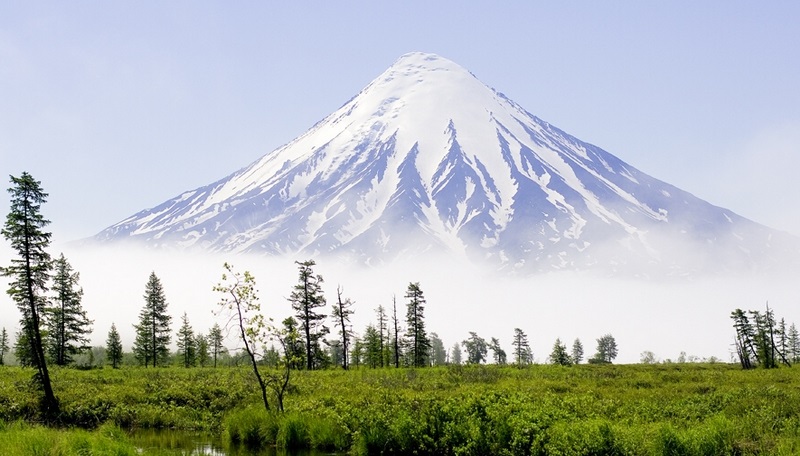 Вулканы россии фото