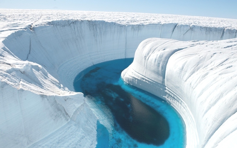 Прекрасная и опасная Голубая река Гренландии