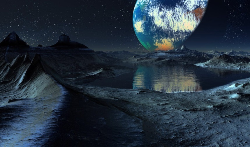 Вода попадает на Луну из атмосферы Земли, считают ученые 