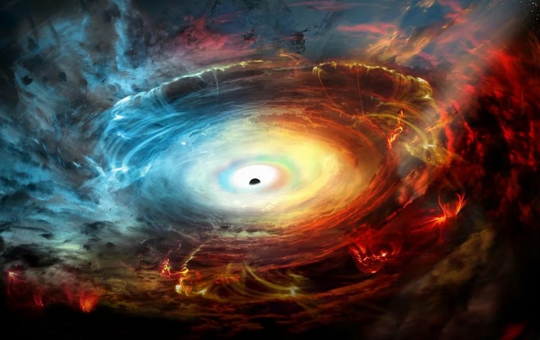 Астрономы обнаружили быстрорастущую черную дыру, которая «съедает» одну планету каждую секунду