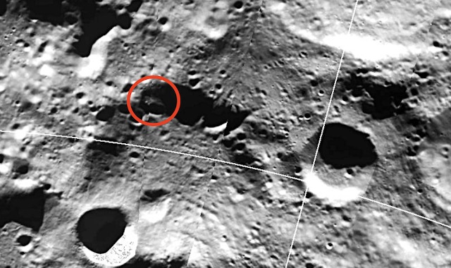 Уфолог заявил о 8-километровом звездолете в лунном кратере