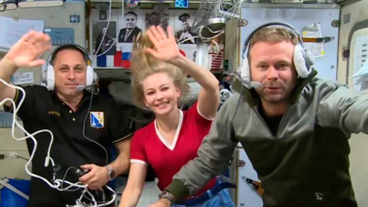 Космонавты рассказали о попытках киногруппы сломать МКС в процессе съемок