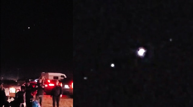 Вращающийся дискообразный НЛО наблюдали очевидцы в Айдахо