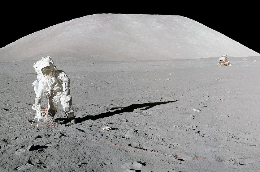 Фото места высадки американцев на луне